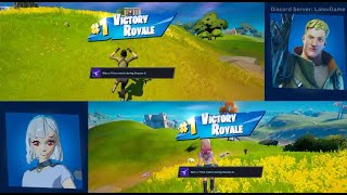 Fortnite Season 5 Duos Win FULL GAMEPLAY (Ps4 Split Screen)!