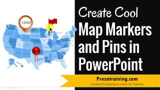 Map Pins and Markers for PowerPoint ( 3 DIFFERENT OPTIONS)