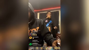 Pyrex Whippa Goes Crazy Cooks Up Beats In The Studio on Instagram Live IG LIVE TV
