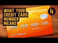 How to decode credit card numbers