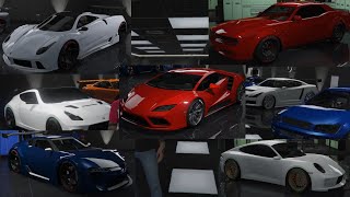 Eclipse Blvd 50 Car Garage Tour Favorite Fifty Cars GTA Online CHILL GAMING