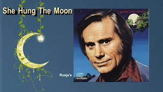 George Jones  ~  "She Hung The Moon"