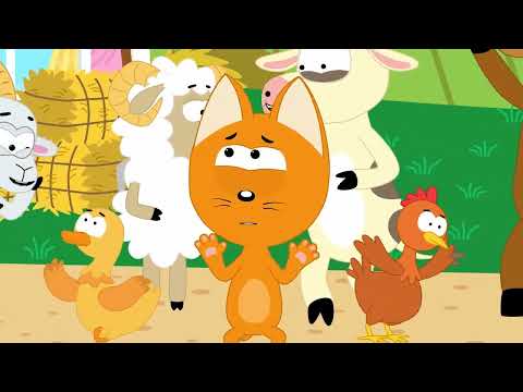 ПРЕМЬЕРА Котэ ТВ Песенка котёнка о животных Мультсборник для детей 