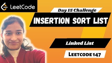 Insertion Sort List 🔥| Leetcode 147 | Linked List