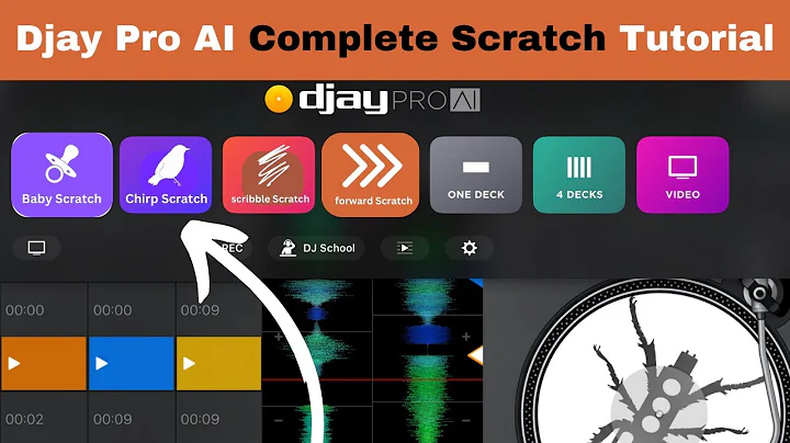 Master Scratching Techniques on iPad with DJ Pro AI