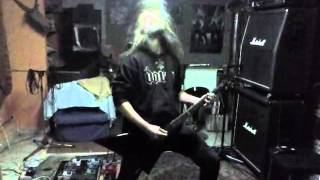 Heavy duty/defenders of the faith,JUDAS PRIEST(D.O.T.F.1984) guitar cover remix por Julio Blackening