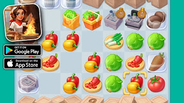 Flambé: Merge & Cook - Gameplay Walkthrough 2 (Android, iOS)