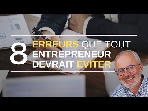 Vidéo: Que faire lorsqu'un entrepreneur fait une erreur ?