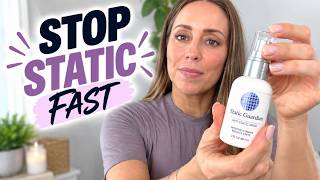 No aerosol chemicals | Static Blok Anti-Static Spray for Clothes - Instantly Eliminate Static Cling,