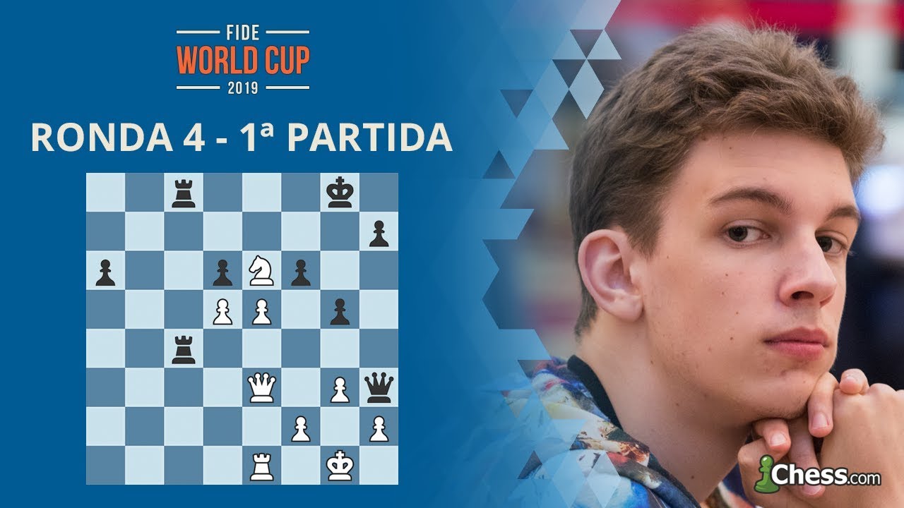 Duda emula a Lasker | Copa del Mundo de Ajedrez R 4.1