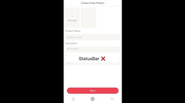 How to hide and unhide Status Bar in React Native? #shorts