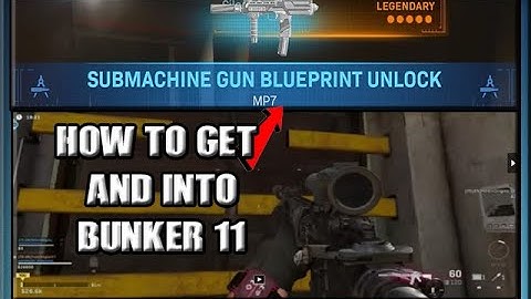Call of Duty Warzone - How to unlock Bunker 11 and The Secret MP7 Blueprint! *Tutorial*