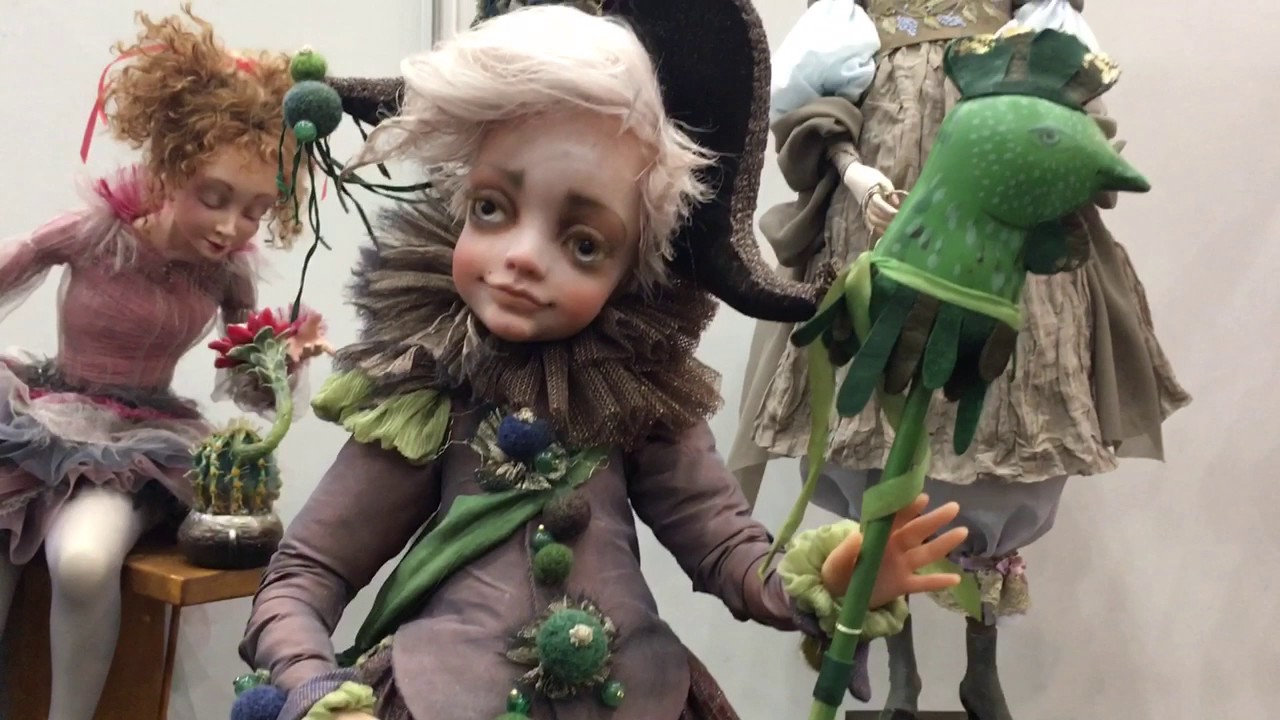 КУКЛЫ РУЧНОЙ РАБОТЫ. ВЫСТАВКА-ЯРМАРКА КУКОЛ И МЕДВЕДЕЙ ТЕДДИ. МОСКВА. АПРЕЛЬ 2017
