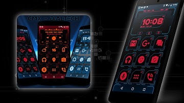 CMX - Dialtech for KLWP | Theme (Android Customization)