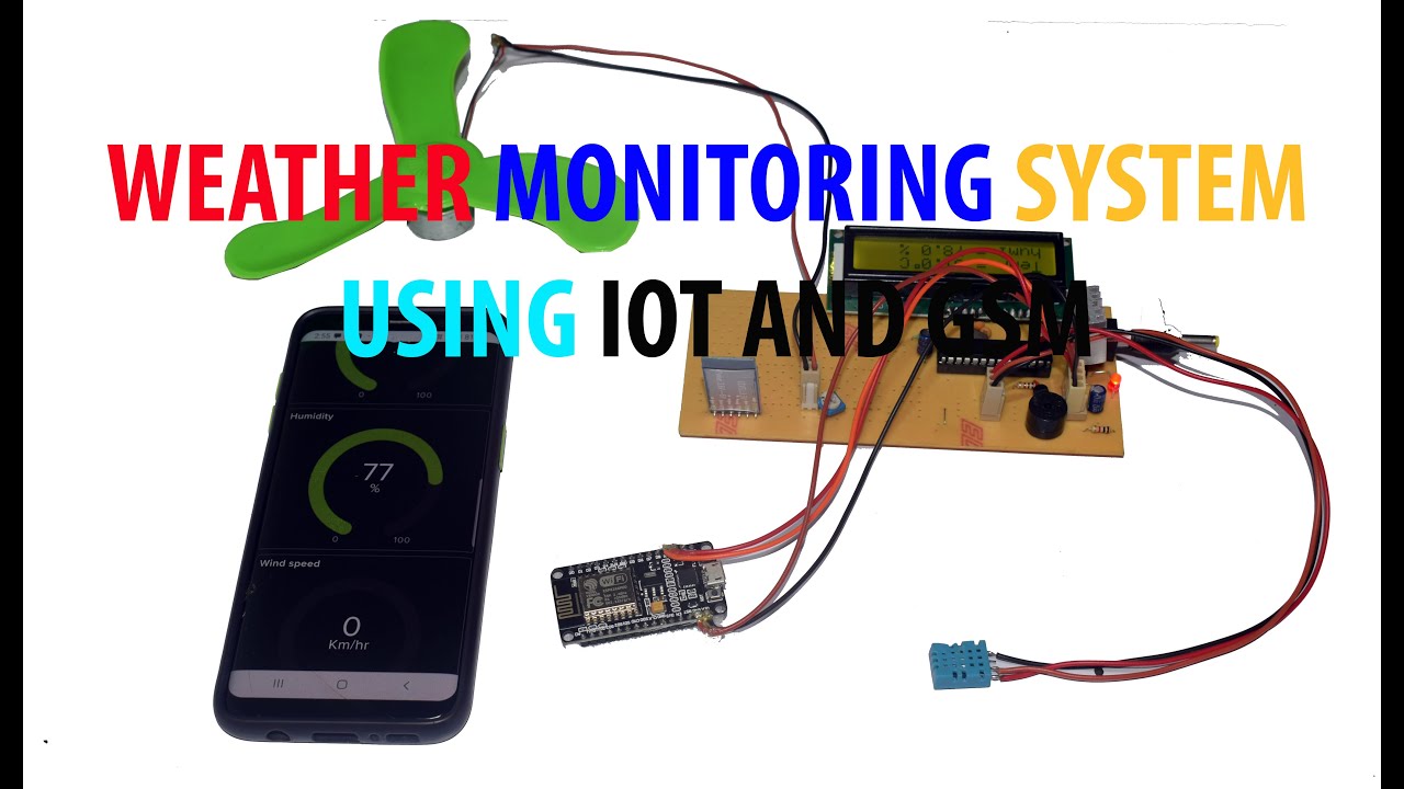 Weather monitoring system using iot - electrical Engineering project ...