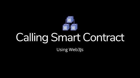 Calling Smart Contract Using Web3Js | Hindi👨‍💻