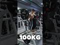 Фронтальный присед 100КГ/Front squat 100KG #fitness #power #weightlifting #спорт #пауэрлифтинг