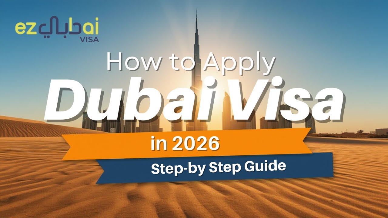 How to Apply Dubai Visa Online in 2026 | Step-by-Step UAE Visa Guide (Fast & Easy)