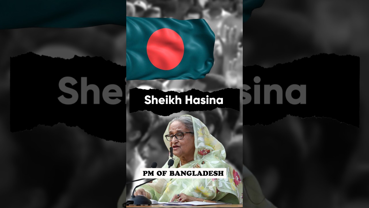 Burn your Wives Sarees - Bangladesh's Sheikh Hasina slams 'India Out' movement #shorts