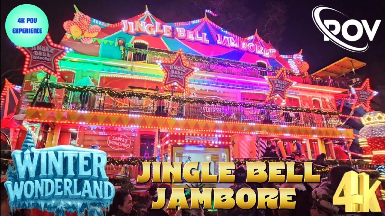 🎄 POV 4K - Jingle Bell Jamboree | Winter Wonderland Full Fun House Walkthrough