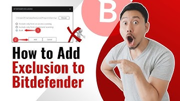 How to Add Exclusion to Bitdefender? | Antivirus Tales
