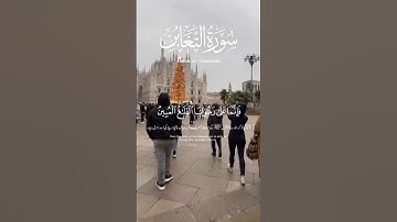 سورة التغابن القرآن الكريم القرآن اطمئنان لقلبك