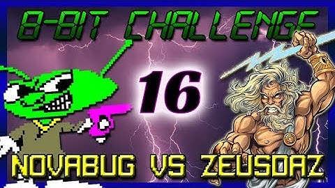 8-Bit Challenge #16: Nebulus (Again!) & ? (Novabug Vs Zeusdaz)