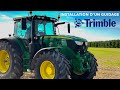 Installation dun guidage trimble sur un john deere