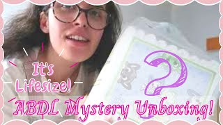 UNBOXING A GIANT MYSTERY ADULT BABY BOX #LittleCutieABDL