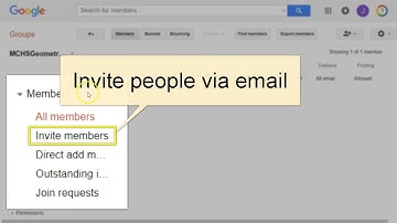 Google Groups: Add Members