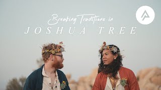 The MOST UNIQUE wedding we've ever filmed in Joshua Tree ✨