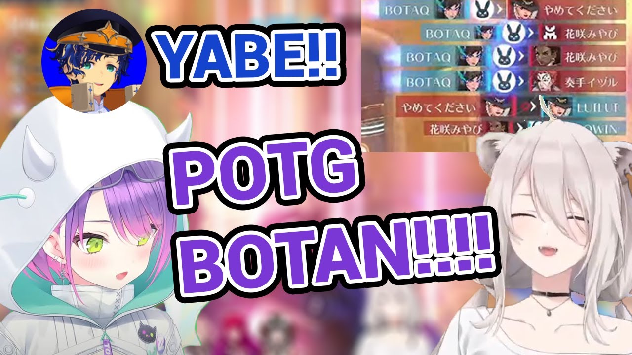 Botan and Astel Make The Crucial Play in Hololive VS Holostars Overwatch!!!!!