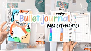 Bullet journal para estudiantes pasó a paso ✨| ideas fáciles, bonitas y rápidas