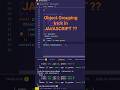 JS Trick : GrouBy in objects #shorts #viral #javascript #typescript