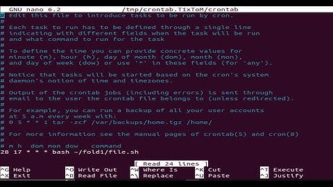 How to shedule crontab job on Ubuntu. | #crontab #linux_tutorial
