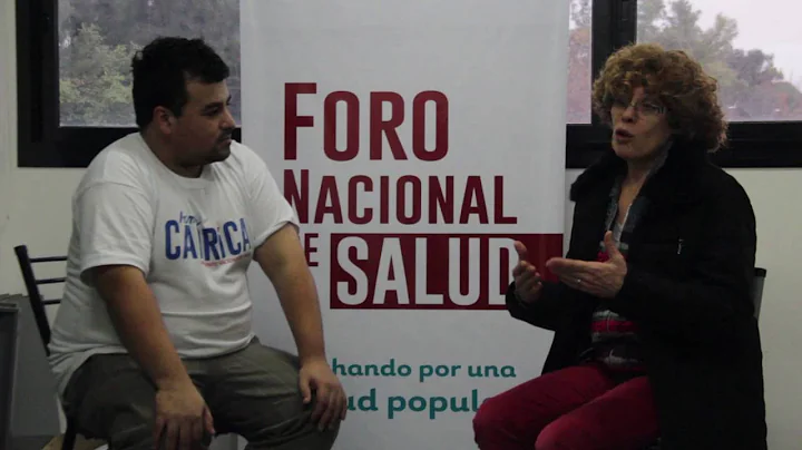 Susan Lpez en el I Foro Nacional de Salud