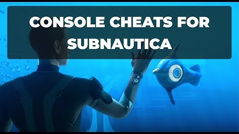 Console Cheats for Submautica PC (FOR BEGGINERS) #subnautica #cheatcodes #enableconsole