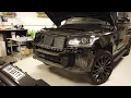 How to remove the front bumper on Range Rover L405 Vogue 2013-17