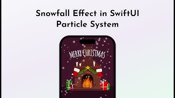 Snowfall Effect in SwiftUI with UIKit