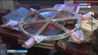 В Волгограде идет реконструкция поднятого со дна Волги бронекатера В Волгограде идет реконструкция поднятого со дна Волги бронекатера