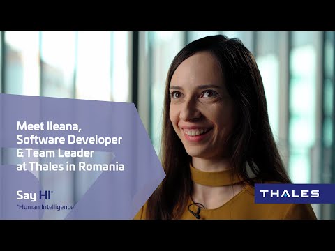 Life at Thales in Romania  Episode 4  Ileana STATE