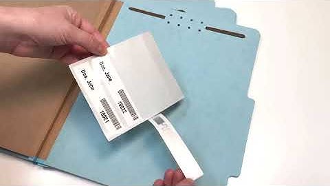 RFID File Tracking - Tagging Patient Files