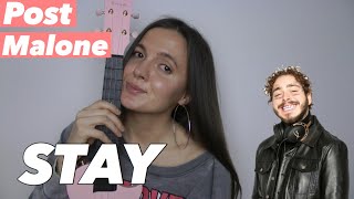 Video thumbnail of "POST MALONE - STAY | EASY UKULELE TUTORIAL"