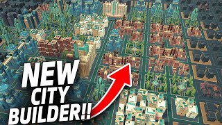 NEW Cyberpunk City Builder!! - Technotopia - Management Building Roguelike