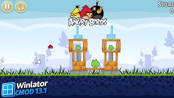 “Playing ANGRY BIRDS on My Phone with Winlator CMod 13.1 | Offline | 60FPS 🔥