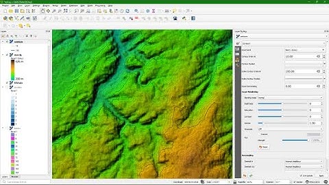 Use the Layer Styling Panel to Style and Render Rasters in QGIS