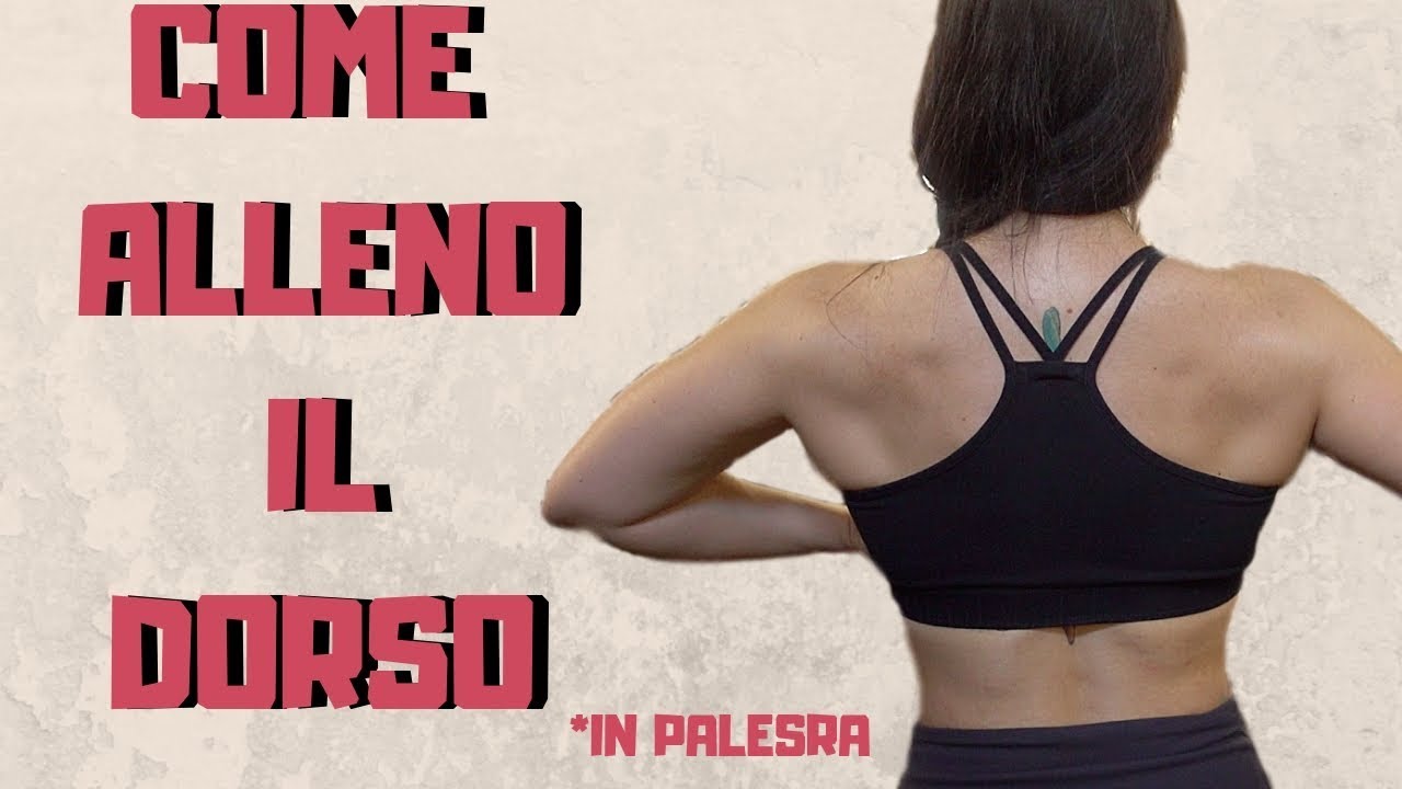 ALLENARE IL DORSO IN PALESTRA || Valerie_fitness_
