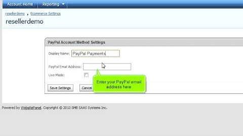 How to enable PayPal payments in WebsitePanel (Reseller) - Canuck Internet Inc.