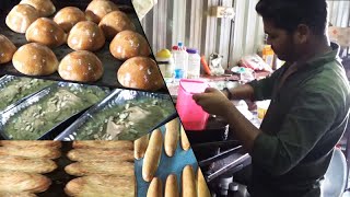 Indian Bakery Items Making | Even Food Making is an Art | Indian Bakery Foods ||  #FoodTour