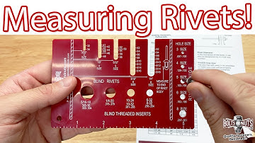 How To Measure Rivets & Rivet Nuts Using a Rivet Gauge Tool